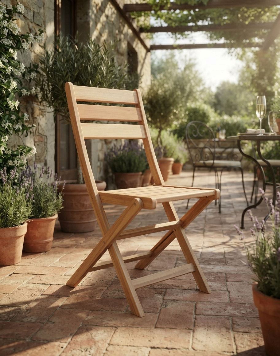 Silla Madera Plegable